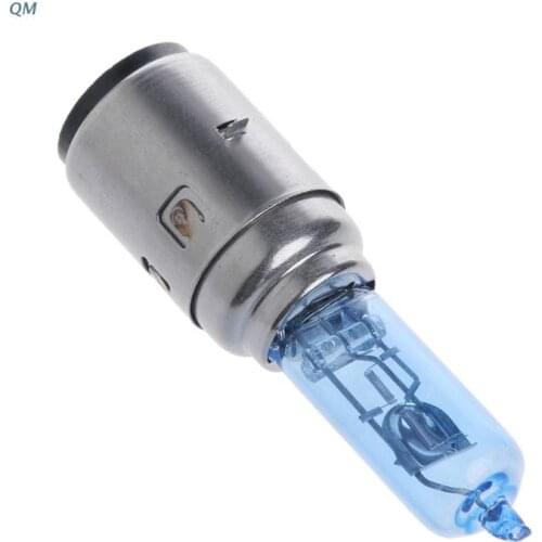 1pcs DC12V 35W BA20D New Universal Motorcycle-Headlight Halogen Bulb Xenon White LightE-bike Bulb