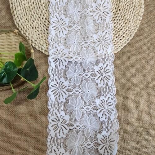 14 cm wide beautiful lace ribbon lace fabric DIY embroidery pure lace embroidery decorative lace fabricE1026