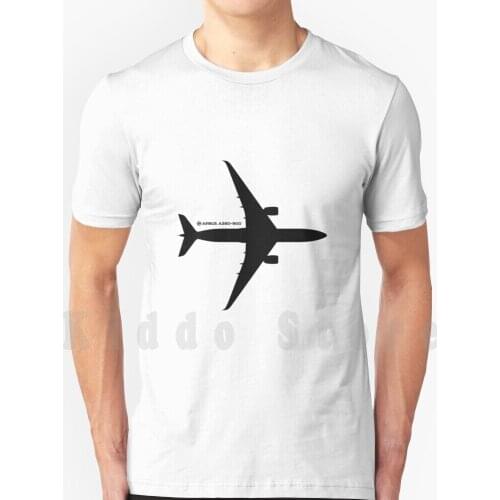 A350 - Black Design T Shirt Men Cotton Cotton S - 6Xl A350 Airbus A350 900 900 Xwb A350Xwb Jet Airplane Plane Airplane Generic
