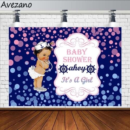 Avezano Photography Backdrops Baby Shower Party Dots Newborn Girl Backgrounds For Photo Studio Photozone Photocall Decor Props