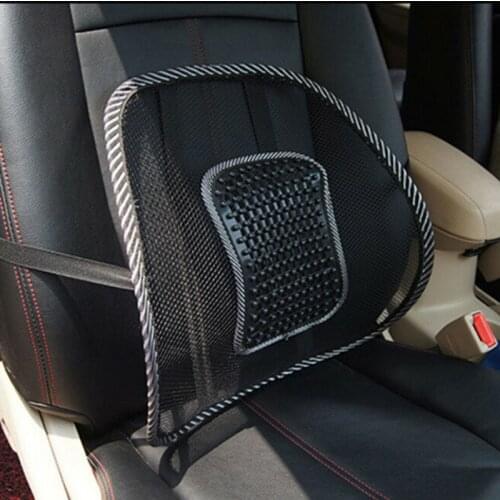 Chair Back Support Massage Cushion Mesh Relief Lumbar Brace Car Truck Office Home Cushion Seat Chair Cushion for Car Driver