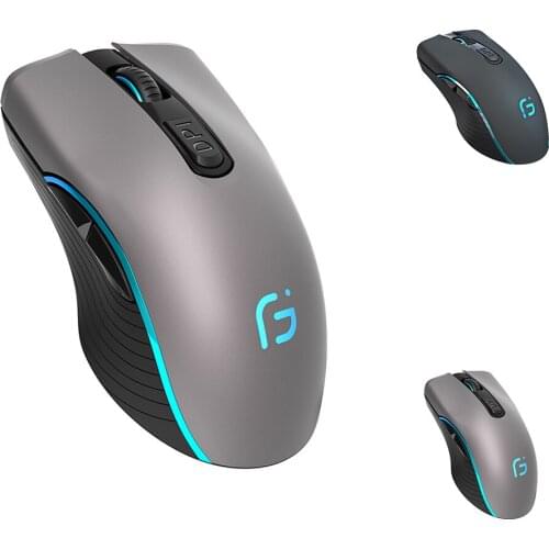 2.4GHz Bluetooth Cordless Mouse 6 Buttons PC Computer Notebook Mice Wireless Work Optical Mouse