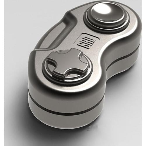 MINI C Push Brand Stress Reliever Toys Leisure And Entertainment Stainless Steel Adult EDC Hand Spinner Fidget Toy Funny Gift