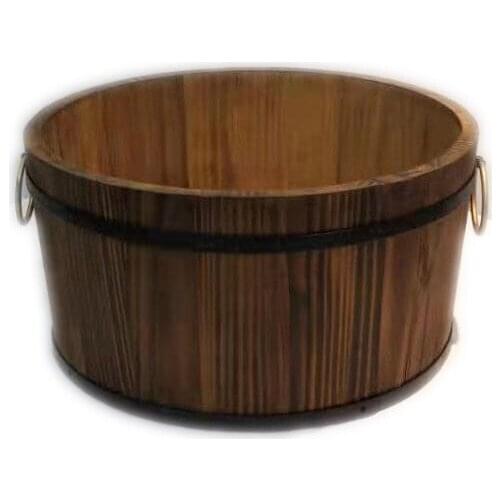 Newborn wooden round barrel photography props infant vintage round barrel newborn baby photography posing for photo props