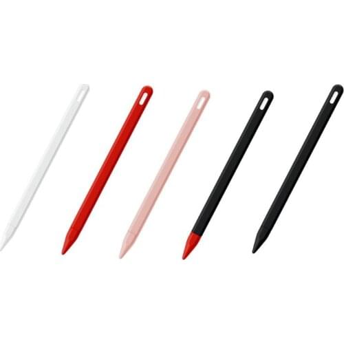 Elastic Protective Silicone Sleeve Grip Skin Cover Case for Apple Pencil 2nd Generation Protective Sleeve iPencil 2 Grip Skin Co