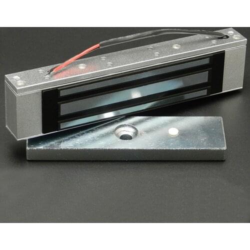 Magnetic Electromagnetic Lock Single Door Flush Mount 180kg/350lbs Holding Force for Household Safety Accessories