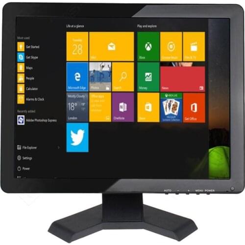 Touch Screen Monitor 17 Inch 1280*1024 Portable Touch Screen Monitor VGA HDMI USB Touch Screen Monitor For POS