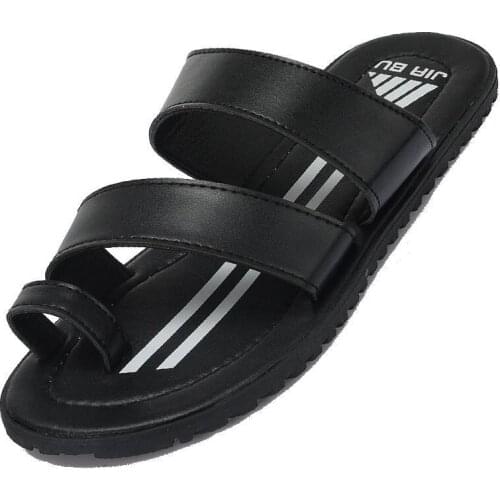 New Summer Slippers Men Korean Version Student Flip Flops Men Anti-slip Cover Toe Outdoor Beach Slippers Chinelo Chanclas Hombre