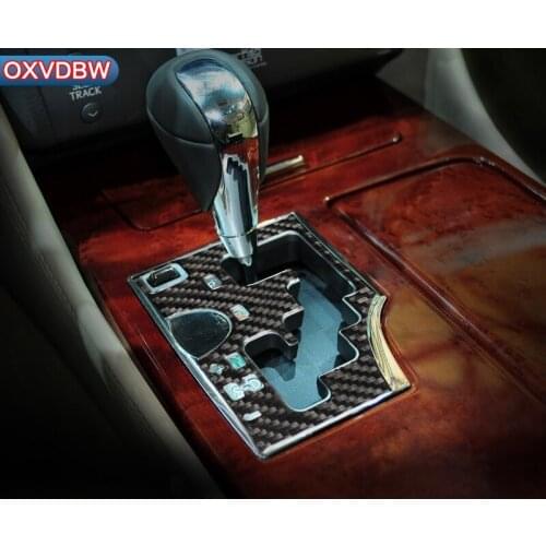Airspeed Carbon Fiber Car Gearshift Panel Frame For lexus gs300 350 460 450h LHD RHD Car Accessories Car Stickers Styling