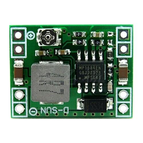 Ultra-Small Size DC-DC Step Down Power Supply Module MP1584EN 3A Adjustable Buck Converter for Arduino Replace LM2596