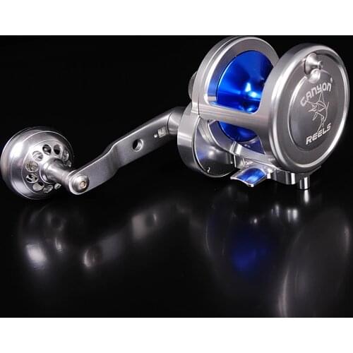 MADMOUSE CANYON HS-15W 2000 380g Offshore Bait Casting Fishing Reel 10kg Drag Power Slow Jigging Reel 6.0：1 Ratio Fishing Wheel
