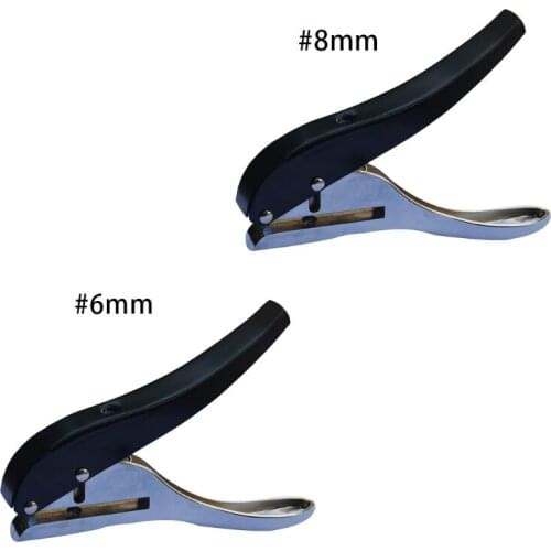 Single Hole Ticket Collector for Chipboard Index Cards Thin Metal Suitable for Home Table Decoration Punches Cleanly