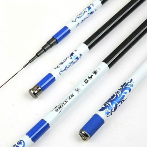 3.6 4.5 5.4 6.3 7.2 M Ultra-light Ultra-hard Stream Fishing Rod High Carbon Pole Carp Telescopic Fishing Stick Olta Pesca