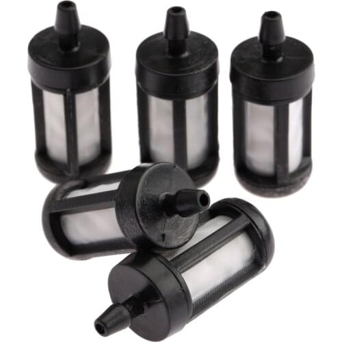 10Pcs Tool Parts Replacement Strimmer Trimmer Brush Cutter Fuel Filters Hose Pipe Tank Filters fit For STIHL FS120 FS200 FS250