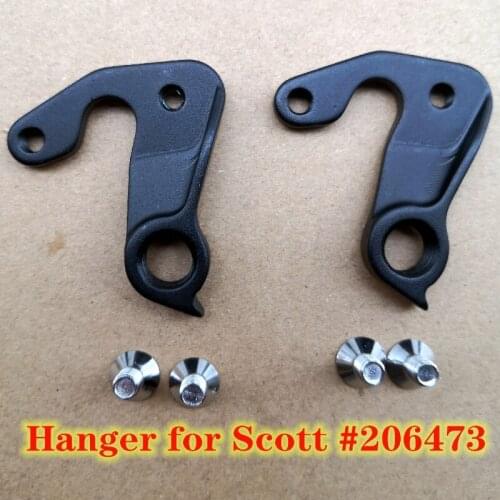 2pcs CNC Bicycle derailleur hanger For Scott #206473 Spark Scale Addict Contessa Scott Scale Genius RC carbon frame bike Dropout