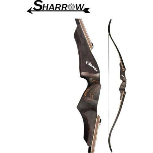 60 Archery Recurve Bow Wooden Riser 20-60lbs Bamboo Core Limbs American Hunting Bow Shooting Accessories