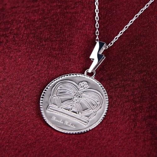 Anime A Certain Scientific Railgun Magical Index Misaka Mikoto Coin Necklaces Cosplay Pendant S925 Silver Jewelry Necklace Gift