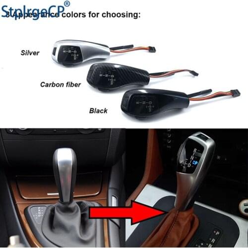 Auto LED Gear Shift Knob Shift Selector Lever for BMW 6 Series 2004 2005 2006 E63 Convertible Pre-LCI Facelifted Accessories