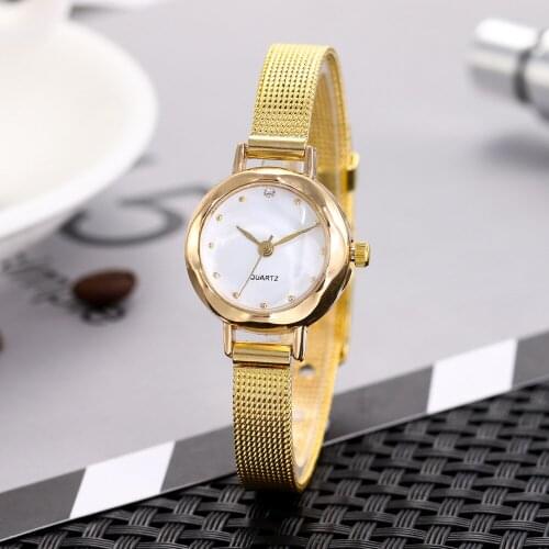 Luxury wrist watch for women stylish Mesh Stainless Steel Bracelet Casual Quartz Wristwatch Clock reloj mujer relogio feminino
