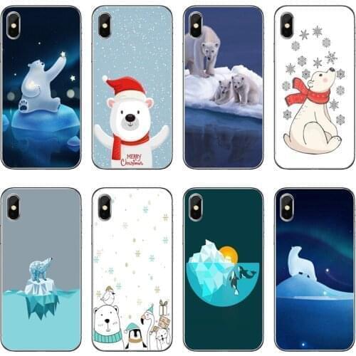 Polar bear phone bags cases For Xiaomi Redmi Note 9S 9T 9 8 8T 7 6 5A Redmi 9T 9C 9A 7 7A K20 6 6A S2 Pro