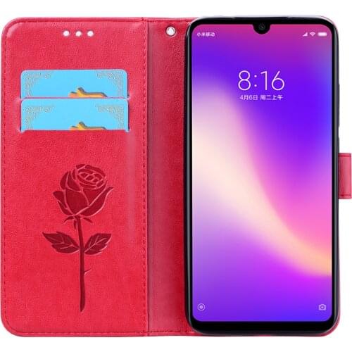 Phone Cases For Xiaomi Redmi 7 Cover PU Stand Case Luxury Flip Magnetic Vintage Plain Business Wallet Leather Cell Shell