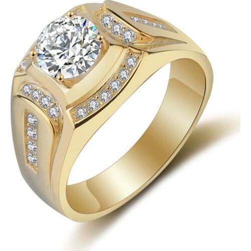 Classic Wedding Ring Jewelry Cubic Zircon Rings For Women Bridesmaid Gifts