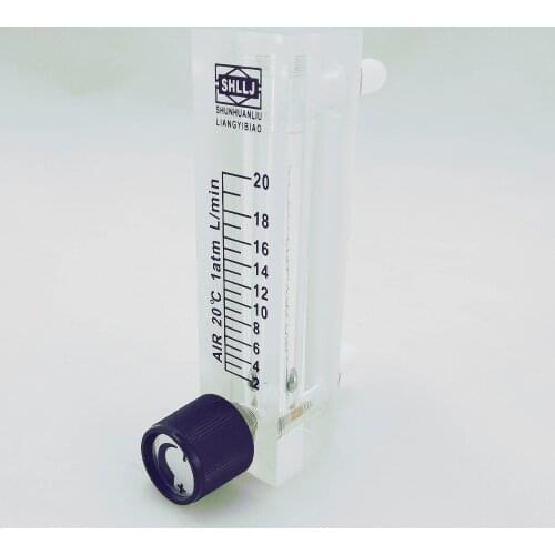 LZQ-6 2-20LPM air flow meter ( LZQ gas flow meter)with control valve for Oxygen conectrator ,it can adjust flow