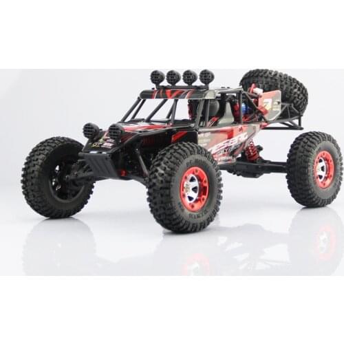 1:12 Scale 4WD Brushed Rc Car Electric Rock Racer Desert Off-Road Truck baja with 2.4GHz Radio System RTR
