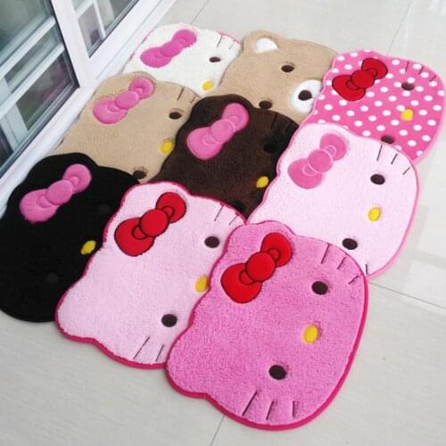 Kawaii Sanrio Nordic Living Room Carpet Printing Thick Floor Mats Cinnamoroll Hellokittys My Melody Home Carpets Fluffy Soft