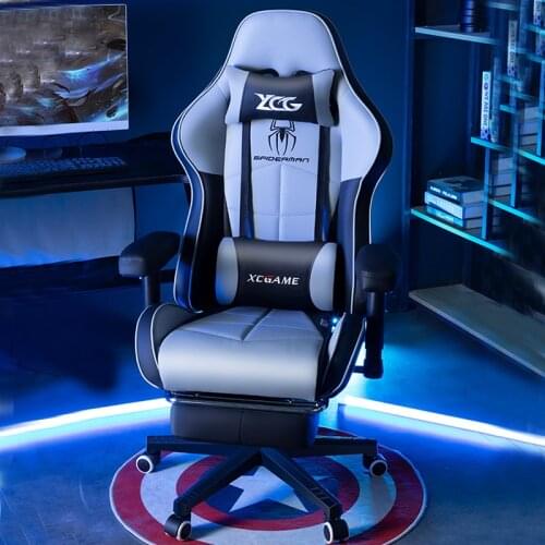 Office Furniture WCG Gaming Chair Ergonomic Leather Office Chair High-Quality Company Computer Office Swivel Chair Gaming Seat