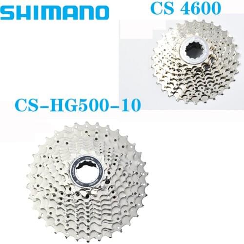 Shimano Original Tiagra CS 4600 4700 105 5700 CS-HG500 10 Bike 10V Cassette 10S flywheel 4600 4700 5700 Cassette 10V Sprocket