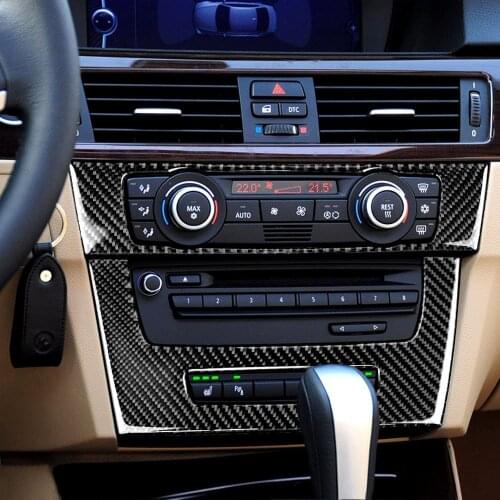 It Is Suitable For BMW (2005-2012) Special For Old 3 Series The Carbon Fiber E90.e92 Air Conditioning CD Control Panel