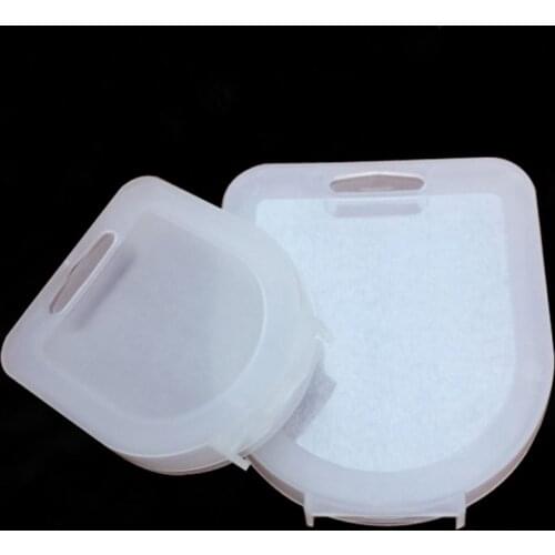 Translucent small/big 37-62mm/67-82mm Camera Lens Filter UV CPL FLD ND Filter Storage Box Bag Case camera accessories