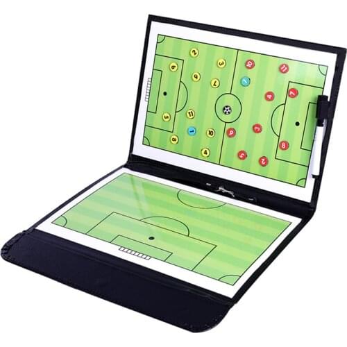 Portable Magnetic Trainning Equipments Foldable Soccer Tactical Board