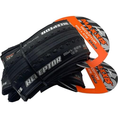 MAXXIS Receptor gravel Tubeless Tires 650B 650×47B EXO TR Road Bicycle Semi-slick Stab-resistant Folding clincher Gravel Tire