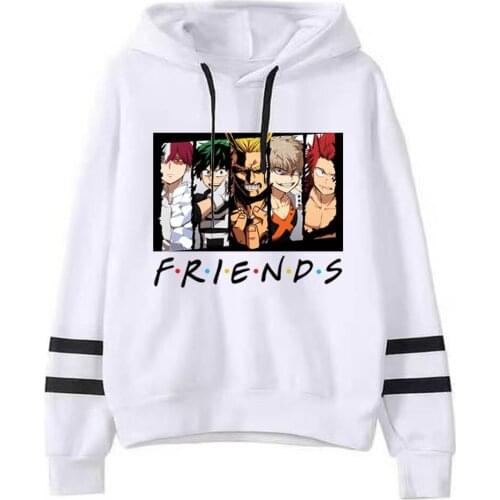 Anime Boku No Hero Academia Hoodies Loose Sweatshirt Unisex Clothing