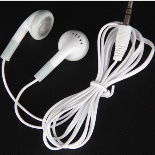 Lowest Price Universal Sports 3.5mm In-Ear Wired Earphones Earbuds Headphones for Samsung Huawei Xiaomi IPhone 7 1000pcs/lot