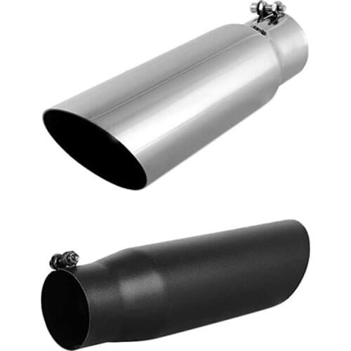 2.75 Inch Inlet Exhaust Tip Painting Finish Stainless Steel Exhaust