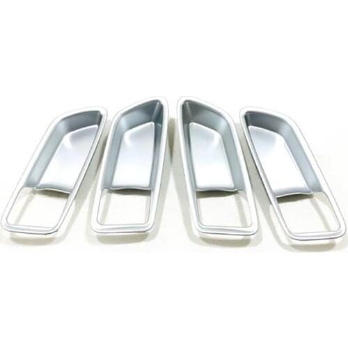 For Toyota Corolla 2019+ Car Door Interior Inner Door Handle Bowl Decorate Cover Trim Accessories, ABS Chrome 4 PCS