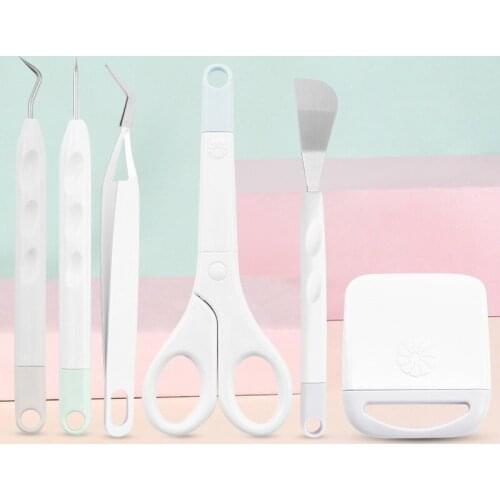 5/6/7/8PCS Vinyl Weeding Tool Set DIY Silhouette Embossed Word Tool Handmade Paper-cutting Cardboard Creation decorati