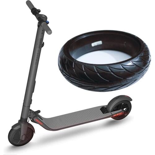 8*2.125 Inch Shock-Absorbing Solid Tire Dedicated for Ninebot ES1 Electric Scooter Spare Part Accessories/ Anti-Explosion Tyres