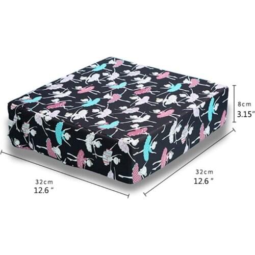 Kids Increased Chair Pad Removable Cushion Baby Anti-skid Dining Chair Thick Mat X5XE