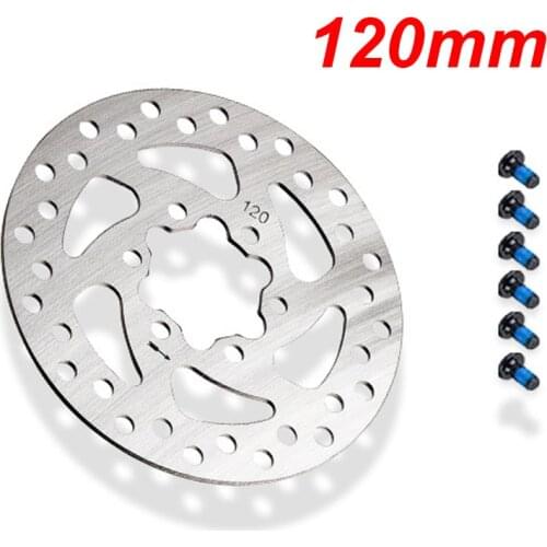 6 Hole Disc Brake Rotor Brake Disc Disc Brake Outdoor Riding Disc Brake Rotor 120mm Electric Scooter Accessories