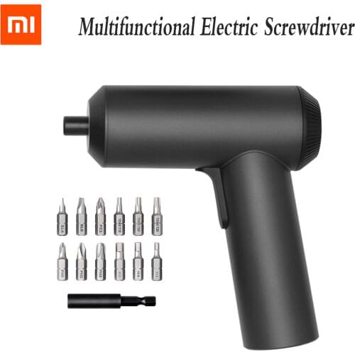 Original Xiaomi Mijia Electric Screwdriver 2000mah Battery Patent Cordless Design 5N.M Torque Cordless Rechargeable Screwdriver