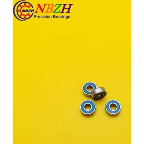 NBZH Free shipping MR83-2RS MR83RS rubber sealed miniature ball bearings 3*8*3 mm high quality ABEC-5 Z2 10pcs/lot