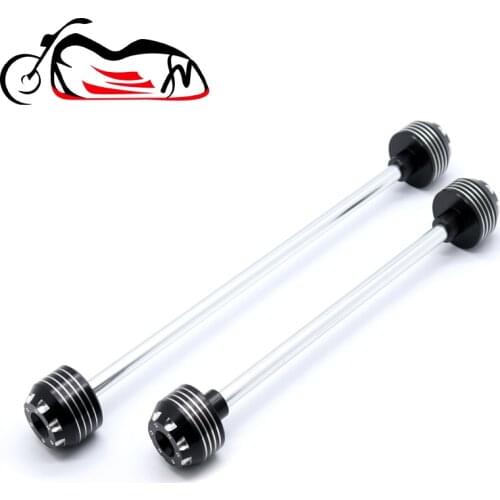 Front Rear Axle Fork Crash Sliders For KAWASAKI ZZR1400 ZX-14R NINJA 2006 - 2015 Motorcycle Accessories Wheel Protector ZX14R