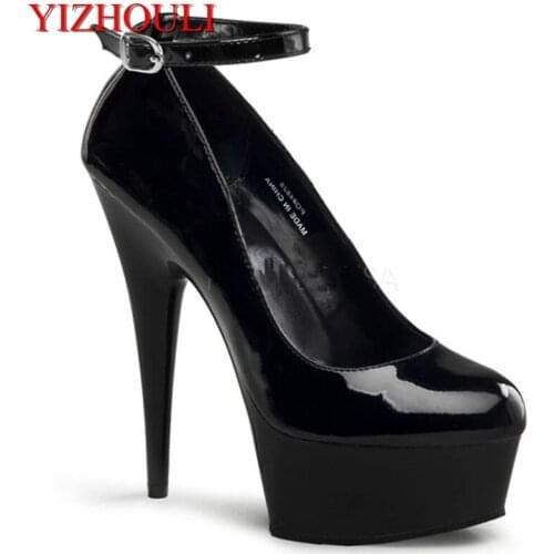 Sexy high fine for 15 cm super high heels with waterproof paint single shoes fashion colourful shoes