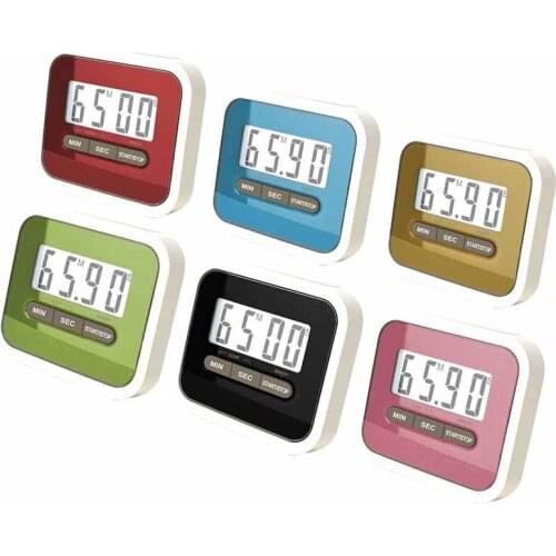 Portable Large Multifunction LCD Kitchen Cooking Timer Count-Down Up Clock Loud Alarm Magnetic Brand New