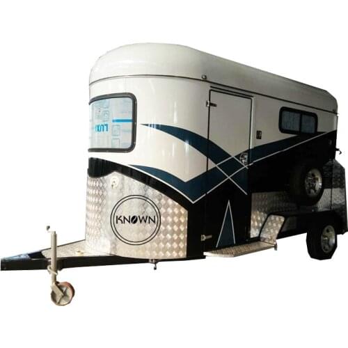 2 ,3 Horse angle Load straight load horse float Standard super quality horse trailer supplier