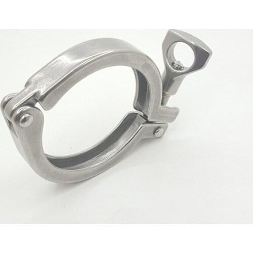 1.5" Tri Clamp Clover &38 for 50.5MM OD Ferrule Stainless Steel SS SUS 304